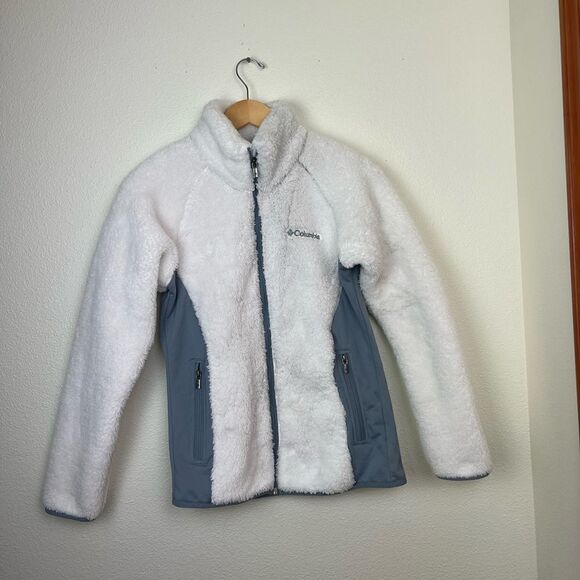 COLUMBIA Women's Fast Beauty Plush super soft Full Zip Jacket S - Picture 1 of 7